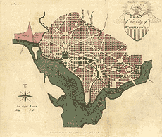 Plan for the city of Washington, 1793