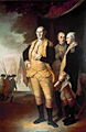 Washington, Lafayette and Tilghman at Yorktown, by Charles Wilson Peale
