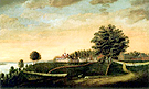 View of Mount Vernon, attributed to Edward Savage, oil on canvas, circa 1792