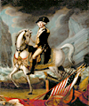 George Washington by William Clark, oil on canvas, 1800